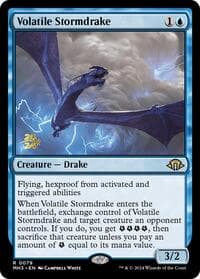 Volatile Stormdrake - Prerelease Cards - Magic: The Gathering card