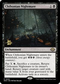 Chthonian Nightmare - Prerelease Cards - Magic: The Gathering card