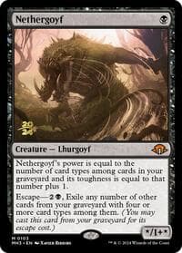 Nethergoyf - Prerelease Cards - Magic: The Gathering card