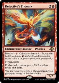 Detective's Phoenix - Prerelease Cards - Magic: The Gathering card