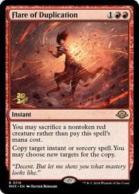 Flare of Duplication - Prerelease Cards - Magic: The Gathering card