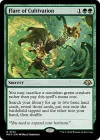 Flare of Cultivation - Prerelease Cards - Magic: The Gathering card