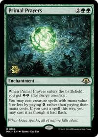 Primal Prayers - Prerelease Cards - Magic: The Gathering card