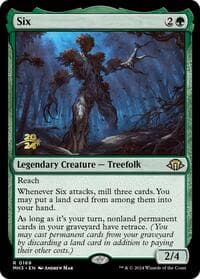Six - Prerelease Cards - Magic: The Gathering card