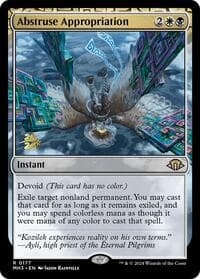 Abstruse Appropriation - Prerelease Cards - Magic: The Gathering card