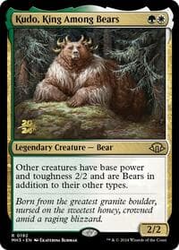 Kudo, King Among Bears - Prerelease Cards - Magic: The Gathering card