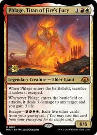 Phlage, Titan of Fire's Fury - Prerelease Cards - Magic: The Gathering card