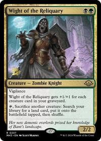 Wight of the Reliquary - Prerelease Cards - Magic: The Gathering card