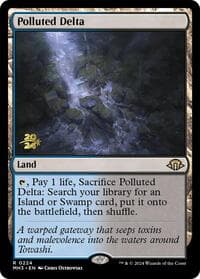 Polluted Delta - Prerelease Cards - Magic: The Gathering card
