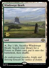 Windswept Heath - Prerelease Cards - Magic: The Gathering card