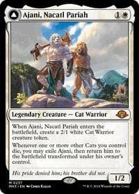 Ajani, Nacatl Pariah - Prerelease Cards - Magic: The Gathering card
