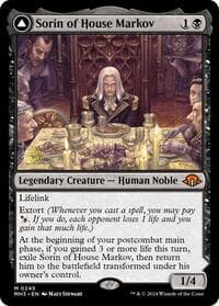 Sorin of House Markov - Prerelease Cards - Magic: The Gathering card
