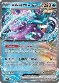 Walking Wake ex - 127 - SV: Scarlet & Violet Promo Cards - Pokemon card