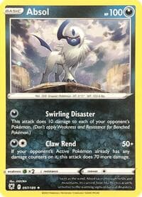Absol - 097/189 (Cosmos Holo) - Miscellaneous Cards & Products - Pokemon card