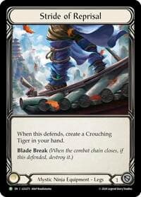 Stride of Reprisal - LGS273 - Part the Mistveil - Flesh and Blood TCG card