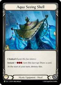 Aqua Seeing Shell - LGS274 - Flesh and Blood: Promo Cards - Flesh and Blood TCG card