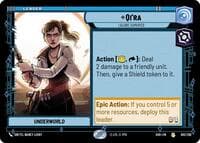 Qi'ra - I Alone Survived - Shadows of the Galaxy - Star Wars: Unlimited card