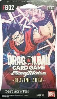 Blazing Aura Sleeved Booster Pack [Son Gohan : Adolescence] - Blazing Aura - Dragon Ball Super: Fusion World card