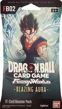 Blazing Aura Sleeved Booster Pack [Vegito] - Blazing Aura - Dragon Ball Super: Fusion World card