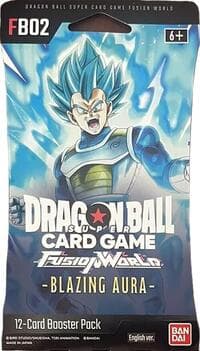 Blazing Aura Sleeved Booster Pack [Vegeta (Awakened)] - Blazing Aura - Dragon Ball Super: Fusion World card