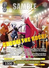 Overlapping Sounds, Kessoku Band (PR) - BOCCHI THE ROCK! - Weiss Schwarz card