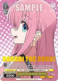 Lonely Girl Who Loves the Guitar, Hitori Gotoh (Foil) - BOCCHI THE ROCK! - Weiss Schwarz card