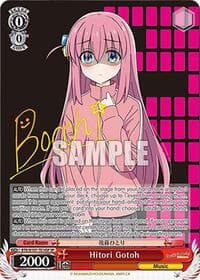 Hitori Gotoh (SP) - BOCCHI THE ROCK! - Weiss Schwarz card