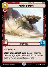 Krayt Dragon - Shadows of the Galaxy - Star Wars: Unlimited card