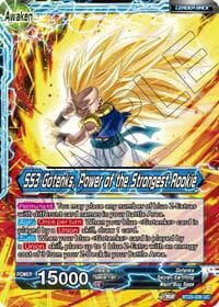 Gotenks // SS3 Gotenks, Power of the Strongest Rookie - Legend of the Dragon Balls - Dragon Ball Super: Masters card