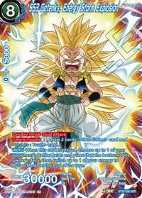 SS3 Gotenks, Energy Storm Explosion (SPR) - Legend of the Dragon Balls - Dragon Ball Super: Masters card