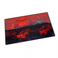 2024 Exclusive Playmat - Dominik Mayer: Crowned with Fire - Ultimate Guard Playmats - Playmats card