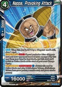 Nappa, Provoking Attack - Legend of the Dragon Balls - Dragon Ball Super: Masters card