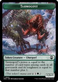 Tarmogoyf // Goblin Double-Sided Token - Commander: Modern Horizons 3 - Magic: The Gathering card