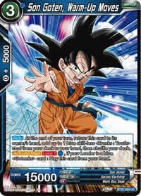 Son Goten, Warm-Up Moves - Legend of the Dragon Balls - Dragon Ball Super: Masters card