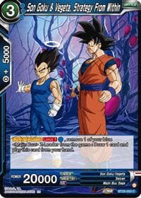 Son Goku & Vegeta, Strategy From Within - Legend of the Dragon Balls - Dragon Ball Super: Masters card