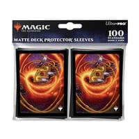 Modern Horizons 3 Ruby Medallion Standard Deck Protector sleeves for Magic (100-pack) - Ultra Pro Card Sleeves - Card Sleeves card