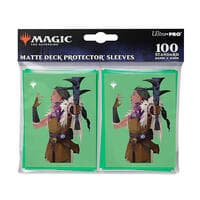 Modern Horizons 3 Disa the Restless Standard Deck Protector sleeves for Magic (100-pack) - Ultra Pro Card Sleeves - Card Sleeves card