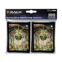 Modern Horizons 3 Emerald Medallion Standard Deck Protector sleeves for Magic (100-pack) - Ultra Pro Card Sleeves - Card Sleeves card
