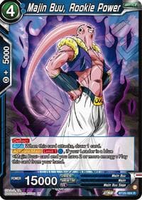 Majin Buu, Rookie Power - Legend of the Dragon Balls - Dragon Ball Super: Masters card