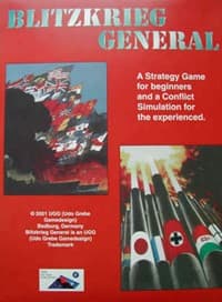 Blitzkrieg General Board Game - GMT GamesUdo Grebe Gamedesign - Boardgames card