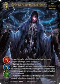 Urut-Garude, the Silencer - The Demonic & the Divine - Gate Ruler card