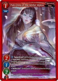 Yuki-Onna of the Winter Widow - The Demonic & the Divine - Gate Ruler card