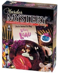 Murder Mystery Party: Lethal Luau - University Games - Boardgames card