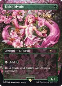 Elvish Mystic (0805) - Secret Lair Drop Series - Magic: The Gathering card