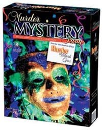 Murder Mystery Party: Murder at Mardi Gras - University Games - Boardgames card