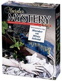 Murder Mystery Party: Murder on Misty Island - University Games - Boardgames card