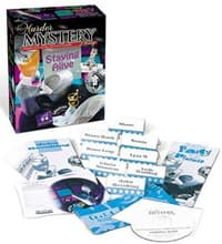 Murder Mystery Party: Staying Alive - University Games - Boardgames card