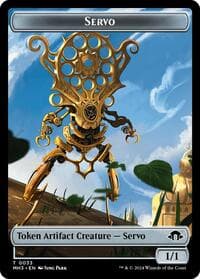 Servo // Gremlin Double-Sided Token - Modern Horizons 3 - Magic: The Gathering card