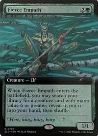 Fierce Empath (Extended Art) - Secret Lair Drop Series - Magic: The Gathering card