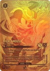 Mickey Mouse - Brave Little Tailor (Serial Numbered) - Disney Lorcana Promo Cards - Disney Lorcana card